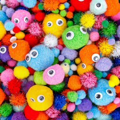 450pcs DIY Twisting Sticks Fur Balls Educational Toys