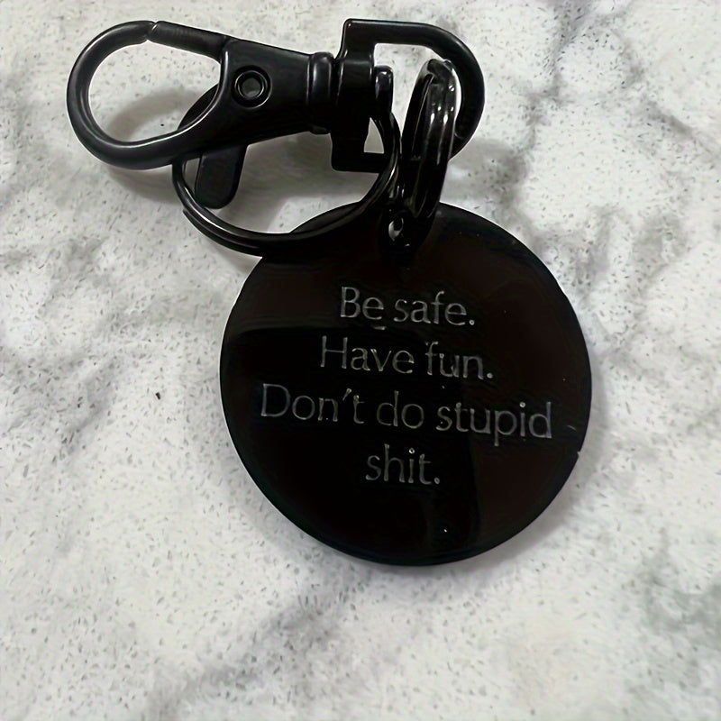 Metal Keychain Keyring Gift For Teenagers Men Women Families