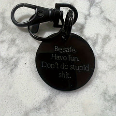 Metal Keychain Keyring Gift For Teenagers Men Women Families