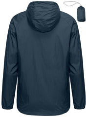 Men's Casual Waterproof Hooded Windbreaker Jacket