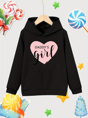 Girl's Cotton Hoodie Active Breathable Sweatshirt