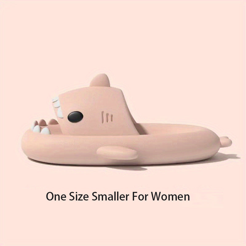 Cartoon Shark Cloud Slides Unisex Lightweight Non Slip Slippers