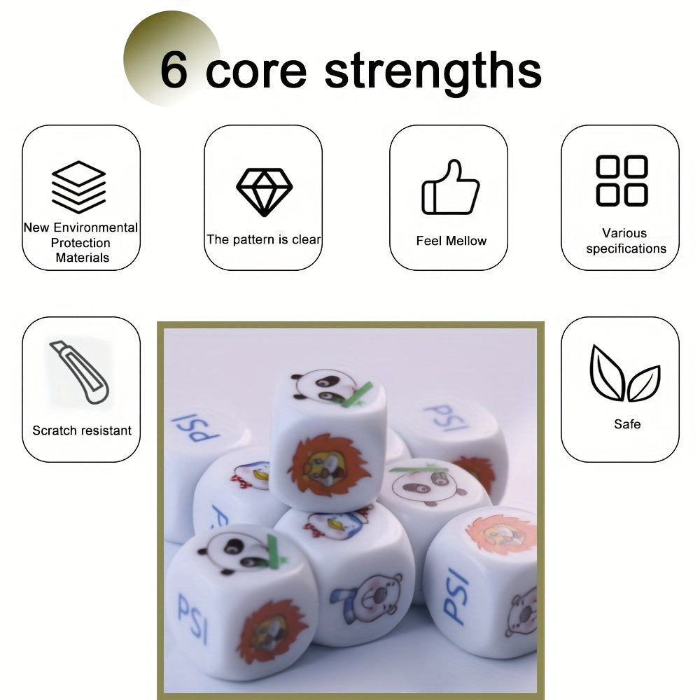 2pcs Party Game Dices for Table Board Games Bars and Clubs