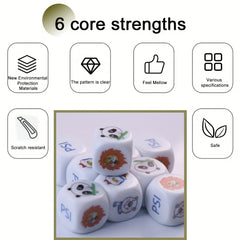 2pcs Party Game Dices for Table Board Games Bars and Clubs