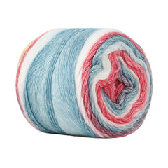 40 Acrylic 60 Polyester Gradient Yarn Cake Soft Textured Wool Thread