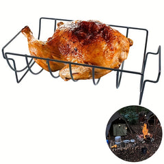 Portable Non-Stick BBQ Rack for Outdoor Cooking