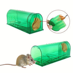 2pcs Humane Mouse Traps Catch & Release for Small Rodent Voles