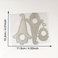 1pc Merry Christmas Metal Cutting Dies for Scrapbooking