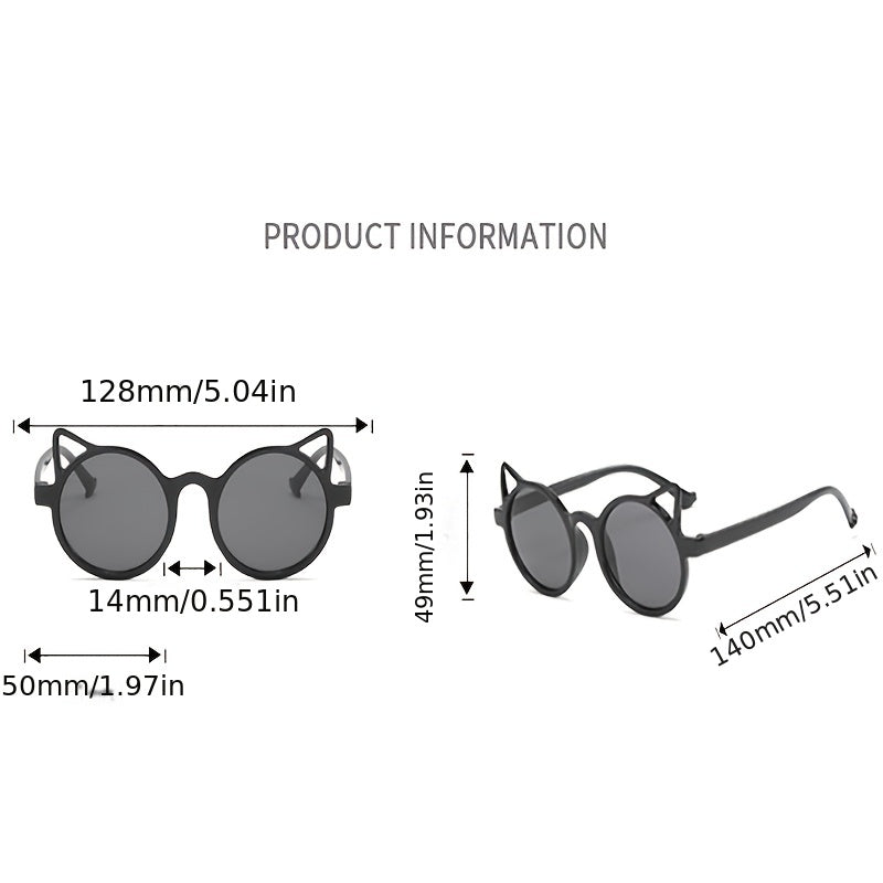 Cat Ear Sunglasses For Toddlers UV400 Sun Shades