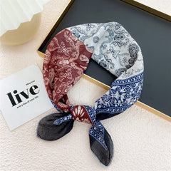 Men's Collar Scarf And Linen Square Scarf Handsome Style