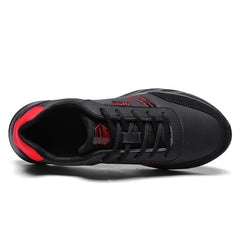Men's Casual Low Top Sneakers Anti Slip Lace Up Shoes