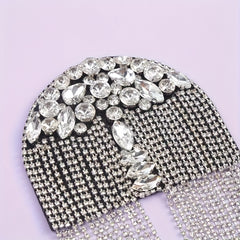 Vintage Beaded Tassel Rhinestone Suit Accessories for Men and Women