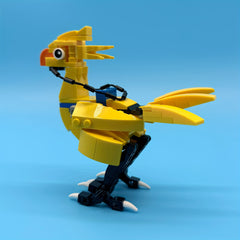 Yellow Chick Building Block Set Animal Series Detailed Mechanical Bird Toy