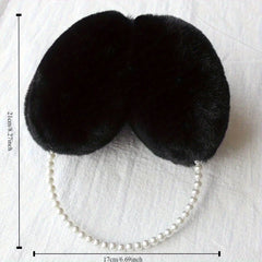 Plush Ear Muffs Women Winter Accessories Christmas Party Headwear
