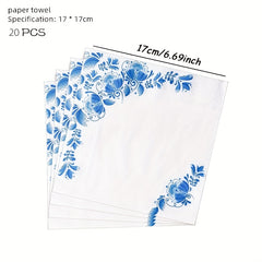 20pcs Totem Theme Party Napkins Private Party Decorations