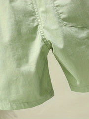 Boys Comfortable Letter Cotton Shorts