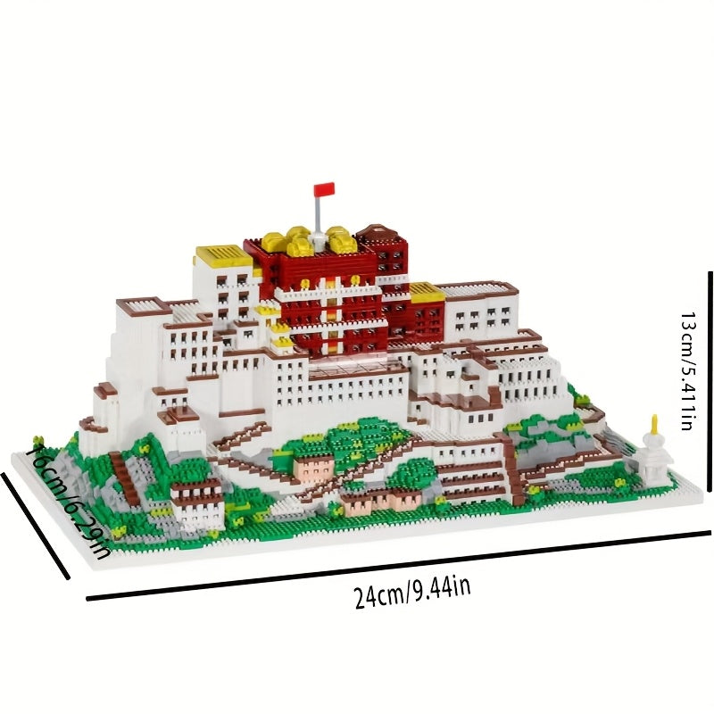 4000 Bundh Palace Building Bricks Set - Educational Toy