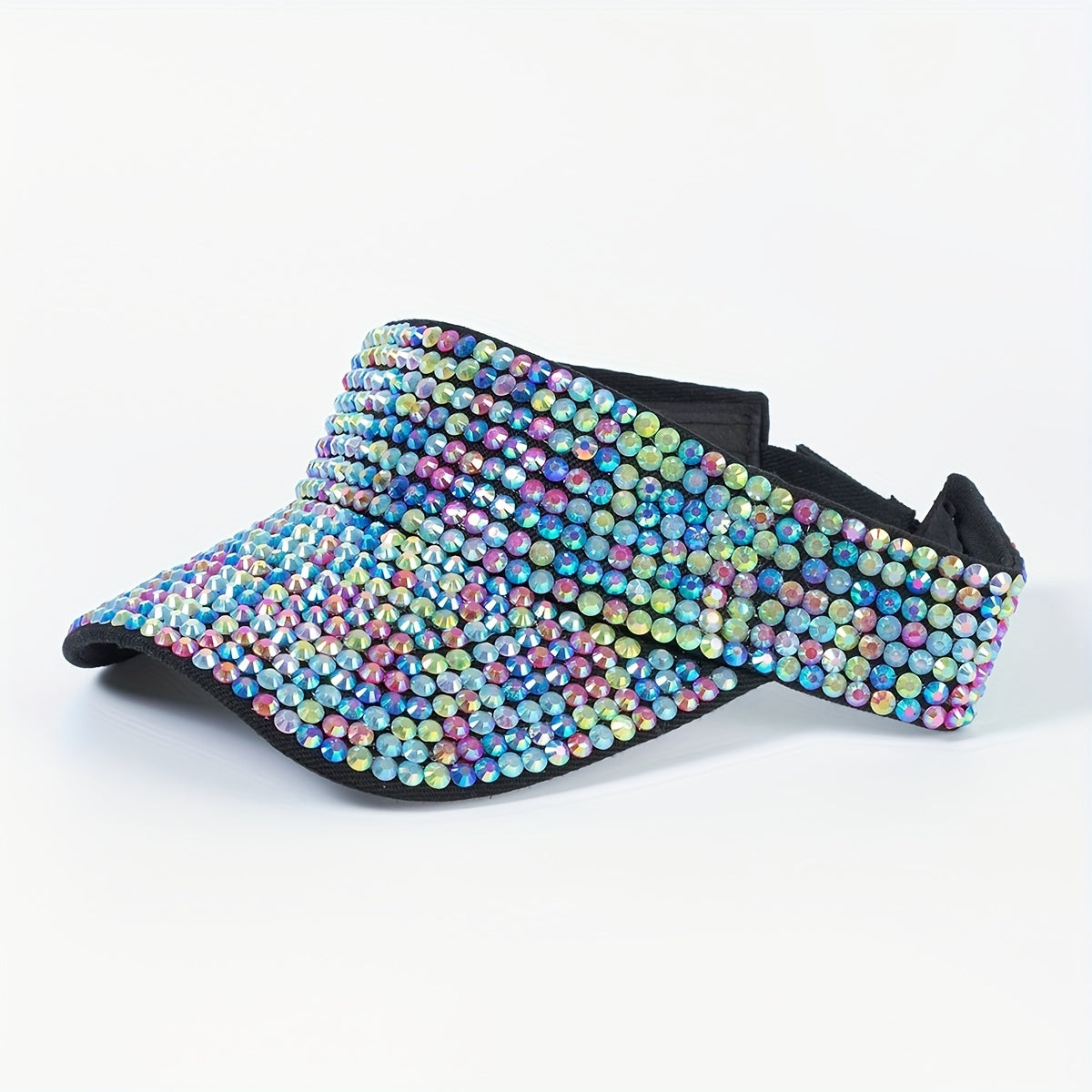 Y2K Candy Rhinestone Visor Hat UV Protection Baseball Cap