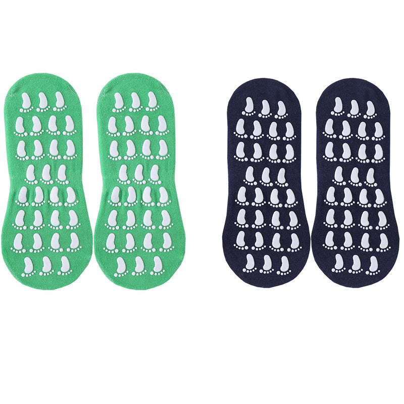 Anti-slip Yoga Socks Low Cut Towel Bottom Short Crew Socks