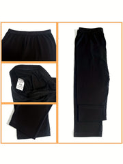 4pcs Little Girl's Cropped Leggings Modal Thin Sports Pants