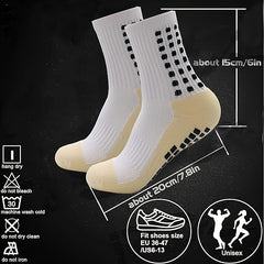 Men's Football Socks Outdoor Sports Socks With Gripper