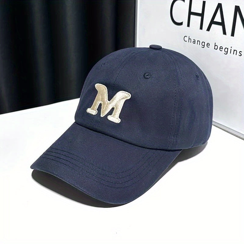 Men's Baseball Cap Large Size Peaked Cap All-match Summer Casual