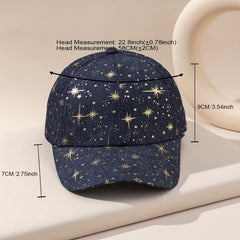Y2K Hot Stamping Baseball Cap Hip Hop Dad Hats for Men Women