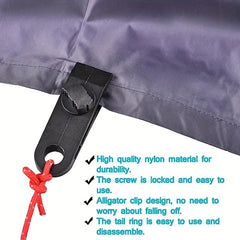 10pcs Tarp Clamp Set for Camping Canopy & Caravan Clamp Pliers