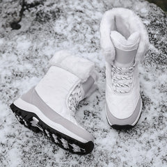 Women's Waterproof Plush Lined Snow Boots