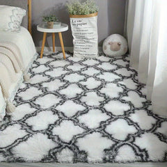 Soft Tie Dye Plush Rug 47x24in