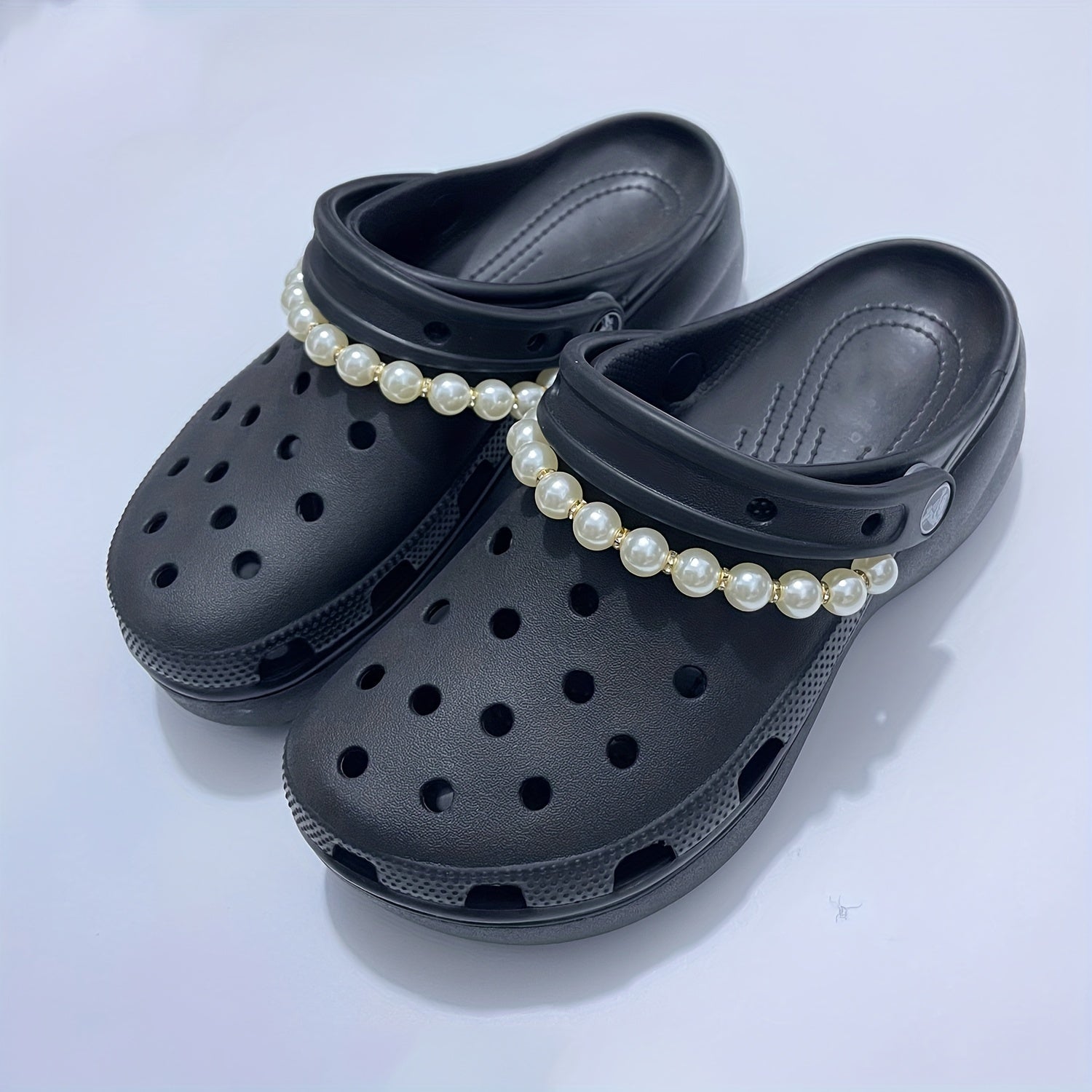 1pc Chain Shoe Accessories For Slipper Sandals DIY Shoes Pins