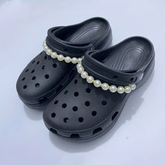 1pc Chain Shoe Accessories For Slipper Sandals DIY Shoes Pins