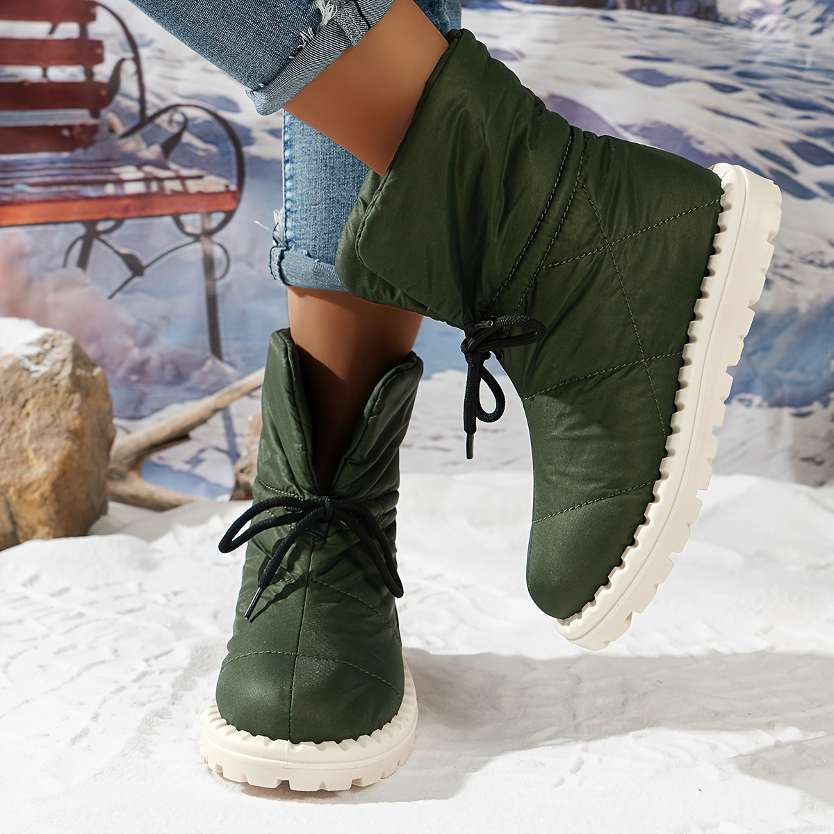 Waterproof Thermal Winter Boots For Women