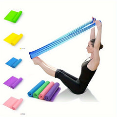 5pcs Yoga Resistance Bands Exercise Stretching Straps Fitness Training