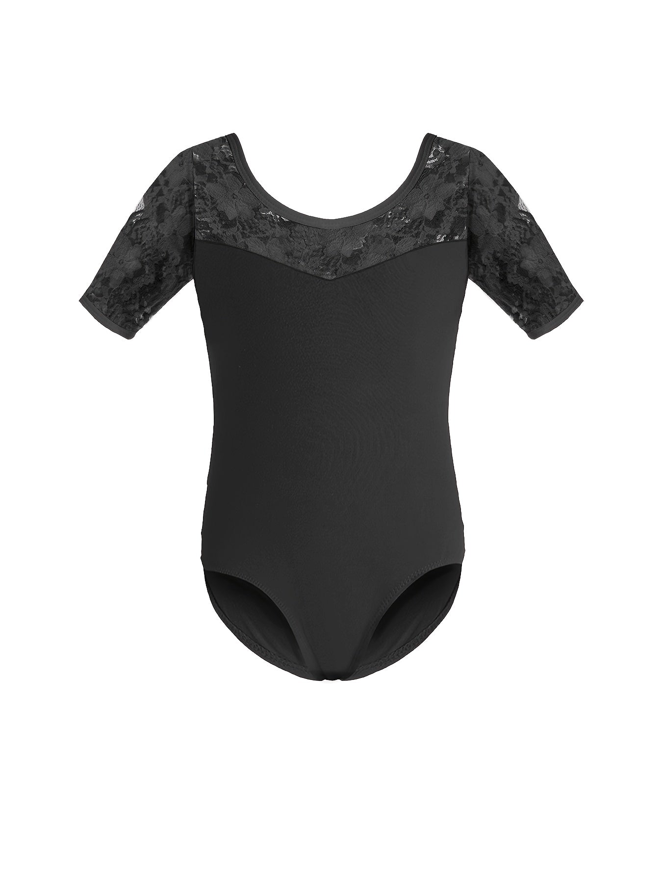 Girls Cotton Gymnastics Romper Suit for Practice