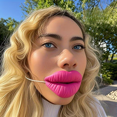 5pcs Pink Lip Thick Mouth Prank Toy Novelty Funny Party Surprise Gift