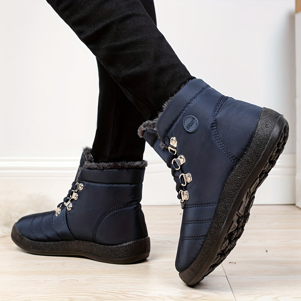 Women's Winter Thermal Snow Shoes Waterproof Ankle Boots