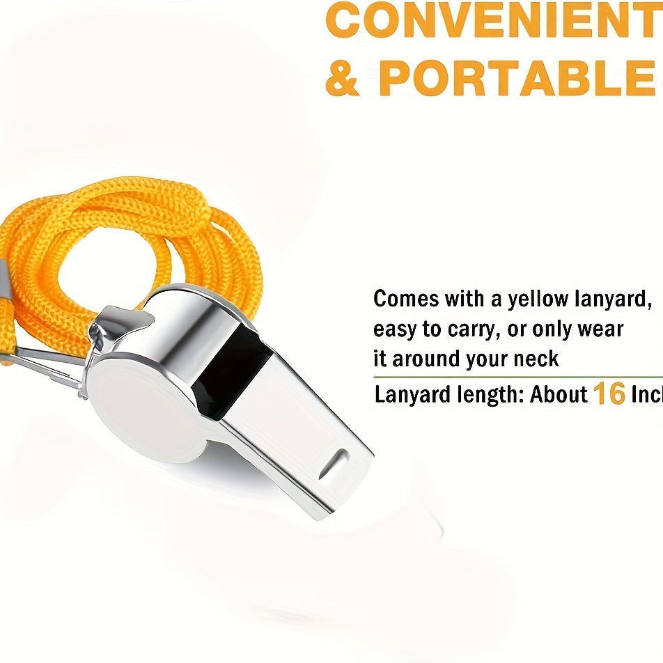 Metal Stainless Steel Sports Whistle