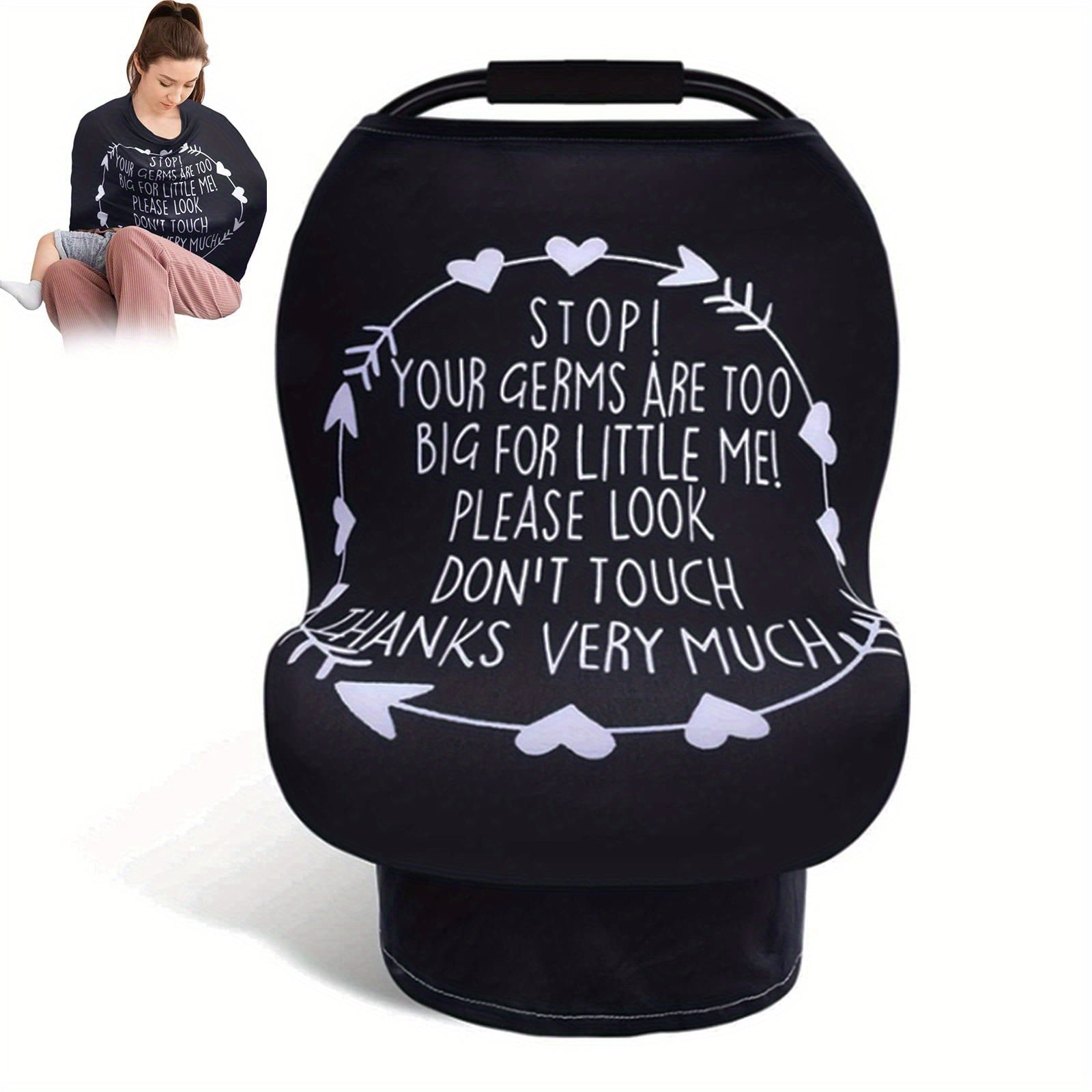 Stretchy Nursing Cover for Breastfeeding Moms
