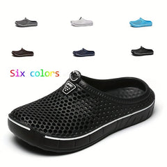 Women's Non slip Hole Beach Shoes Solid Soft Footwear
