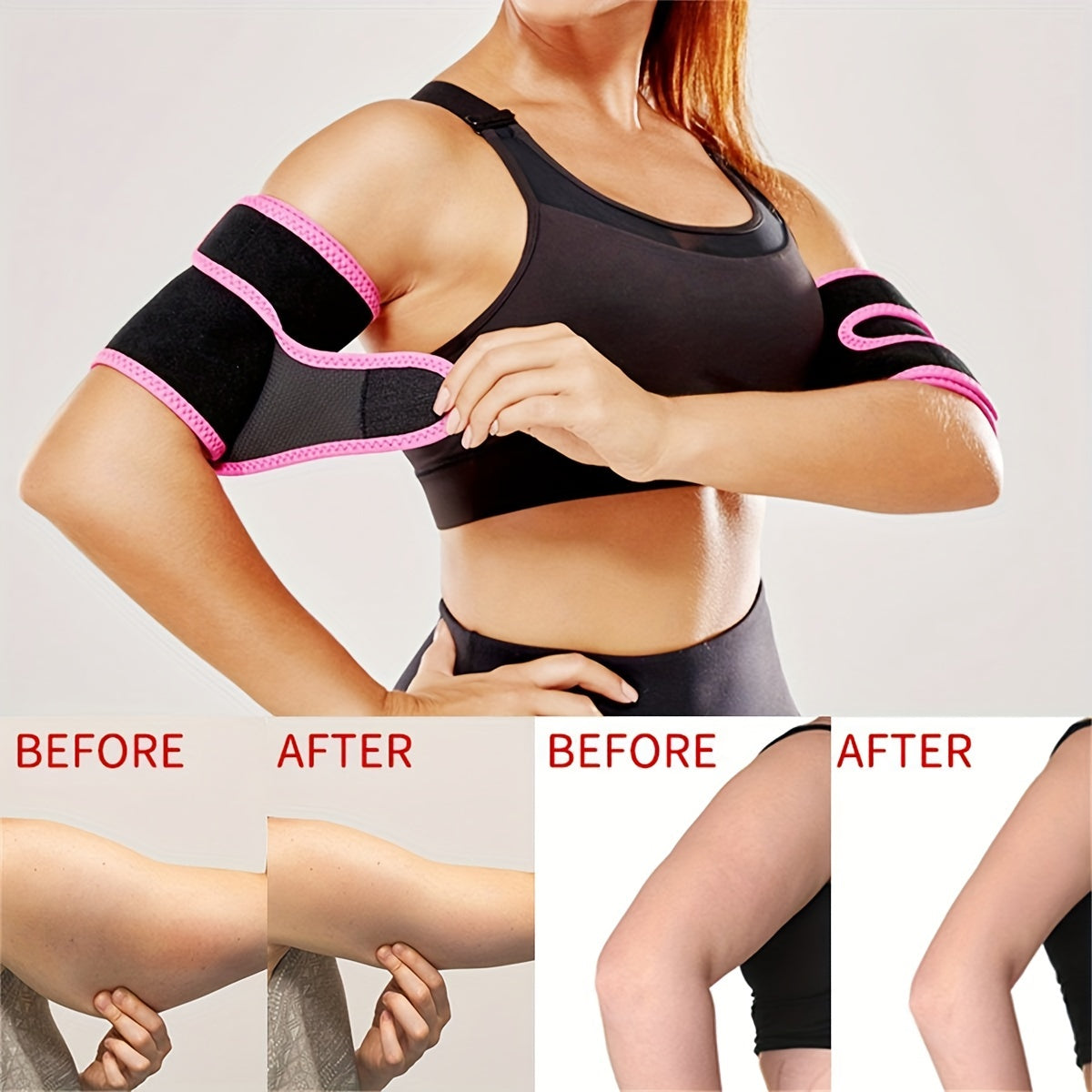 2pcs Unisex Arm Sleeves for Outdoor Sports & Fitness