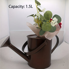 Bronze Metal Watering Can 1 5L Plants Flower Watering Can Garden Watering Pots