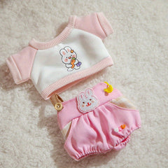 Doll Sweatshirt Suspender Pants Set - 4 Styles Animal Clothes