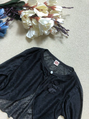 Kid s Sunscreen Shawl Long Sleeve UV Protection Cardigan Flower Decor Top
