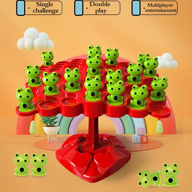 Montessori Frog Balance Tree Game for Parent-child Interaction