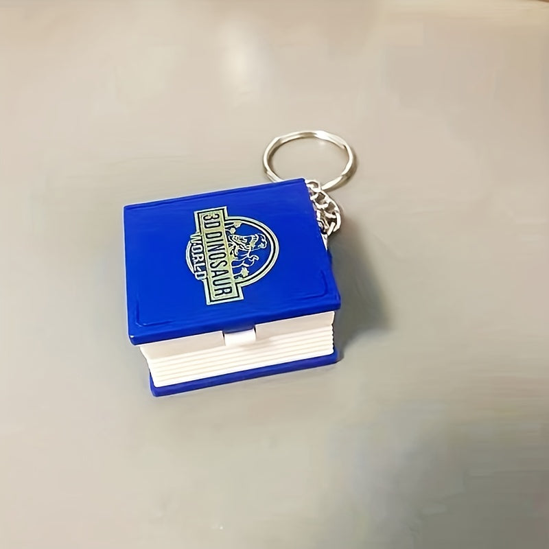 3D Dino Fold Book Keychain Puzzle Toy for Astronaut Fans