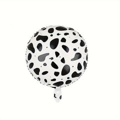 Cow Print Birthday Balloons Farm Themed Party Decor
