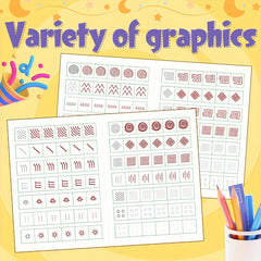 Pen Control Workbook Kids 5 7 Alphabet Numbers Shapes Tracing Practice
