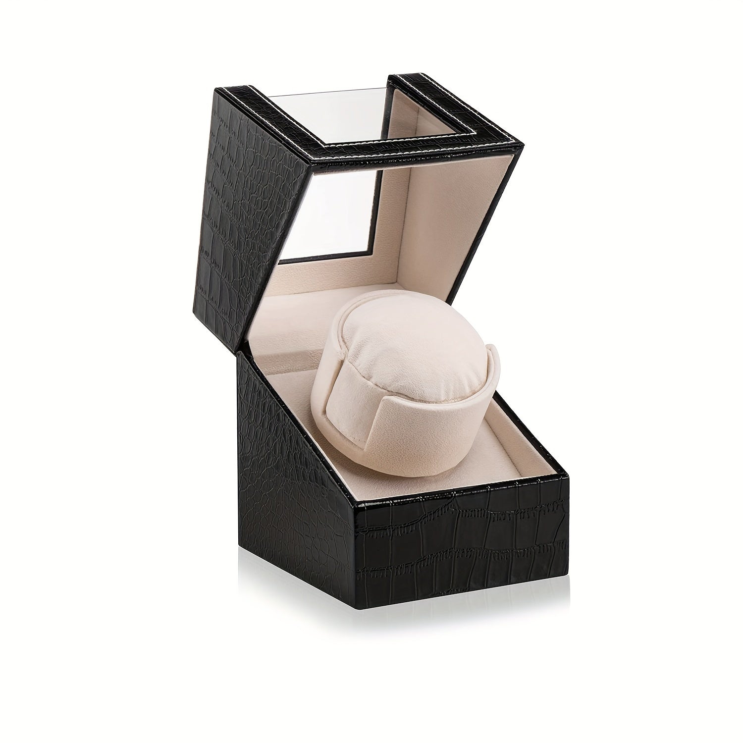 Single Watch Winder Box Quiet Japanese Motor Automatic Watch Turner Men Women