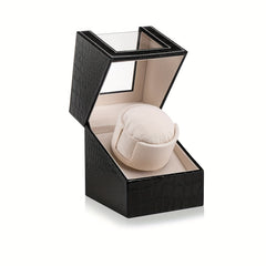 Single Watch Winder Box Quiet Japanese Motor Automatic Watch Turner Men Women